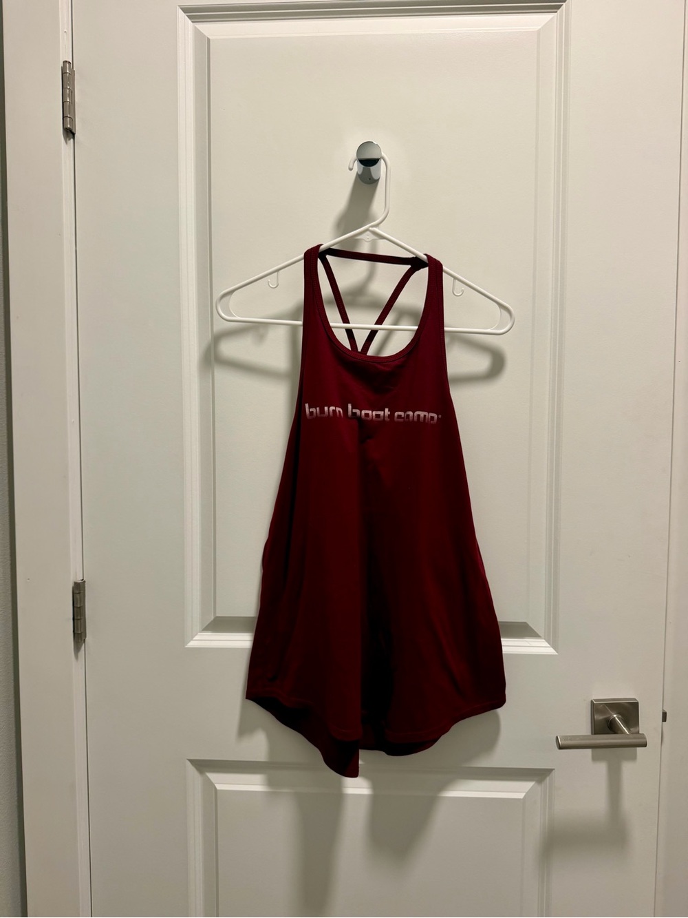 Women’s Burgundy Burn Boot Camp Tank top